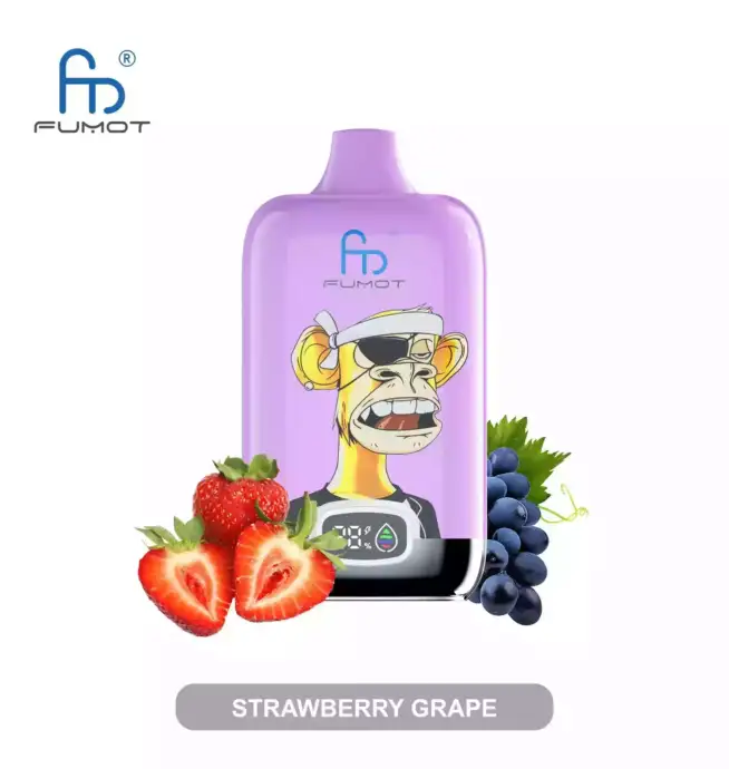 RandM Fumot Digital Box 12000 puffs Disposable Vape met 20ml E-liquid en 49 Smaken