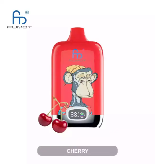 RandM Fumot Digital Box 12000 puffs Disposable Vape met 20ml E-liquid en 49 Smaken