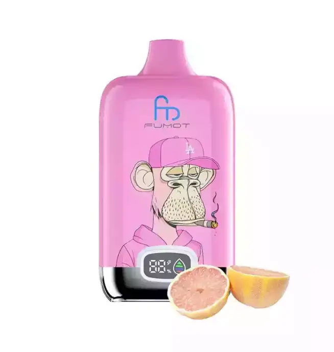 RandM Fumot Digital Box 12000 puffs Disposable Vape met 20ml E-liquid en 49 Smaken