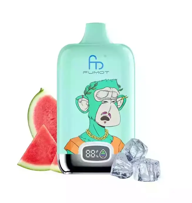 RandM Fumot Digital Box 12000 puffs Disposable Vape met 20ml E-liquid en 49 Smaken