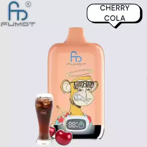 RandM Fumot Digital Box 12000 Puffs Disposable Vape Cherry Cola