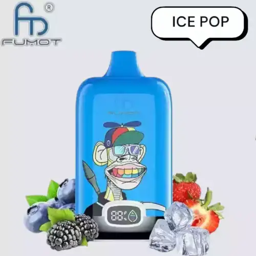 RandM Fumot Digital Box 12000 Puffs Disposable Vape - Ice Pop