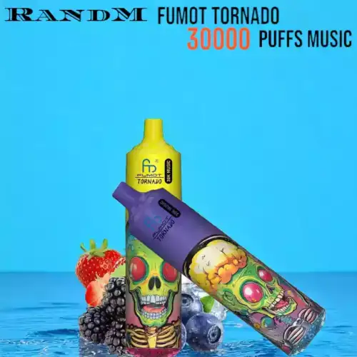 RandM Fumot Tornado 30000 puffs Muziek Vape