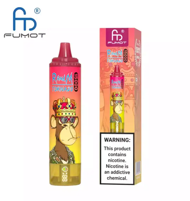RandM Tornado 15000 puffs Disposable Vape met 41 Smaken