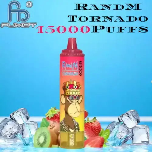 RandM Tornado 15000 puffs Disposable Vape met 41 Smaken