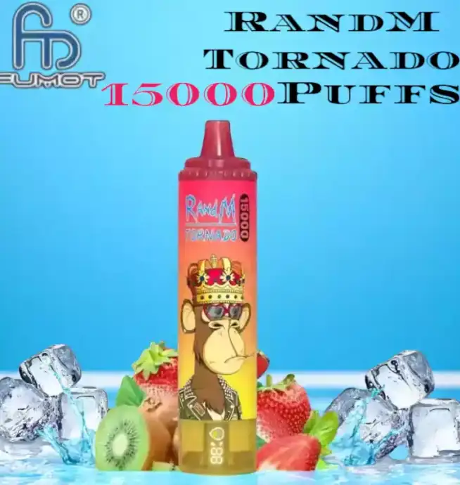 RandM Tornado 15000 puffs Disposable Vape met 41 Smaken