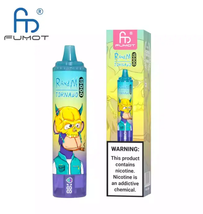 RandM Tornado 15000 puffs Disposable Vape met 41 Smaken