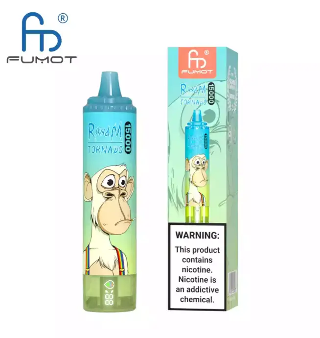 RandM Tornado 15000 puffs Disposable Vape met 41 Smaken