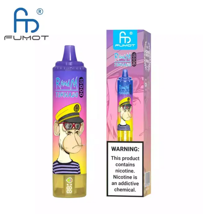RandM Tornado 15000 puffs Disposable Vape met 41 Smaken