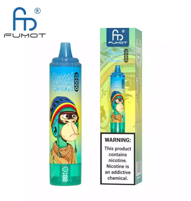 RandM Tornado 15000 puffs Disposable Vape met 41 Smaken