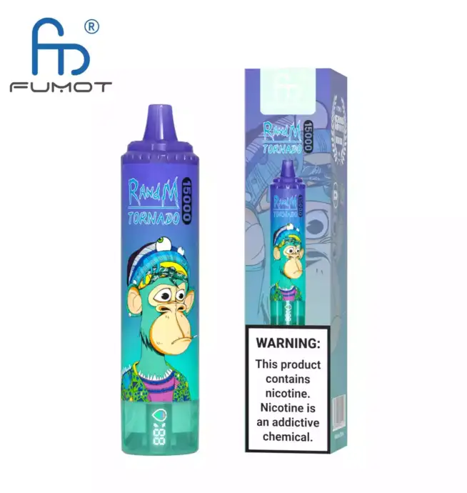 RandM Tornado 15000 puffs Disposable Vape met 41 Smaken