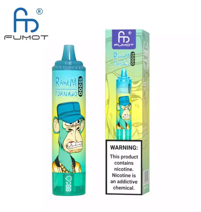 RandM Tornado 15000 puffs Disposable Vape met 41 Smaken
