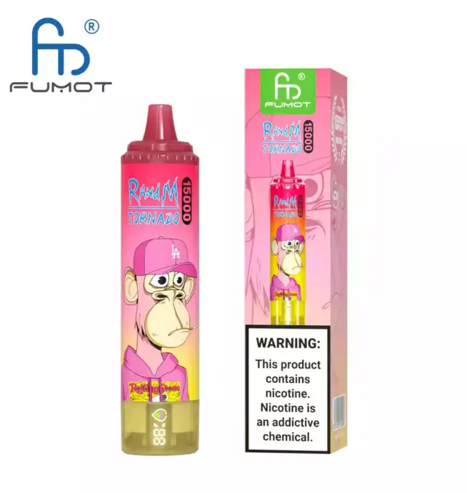 RandM Tornado 15000 puffs Disposable Vape met 41 Smaken