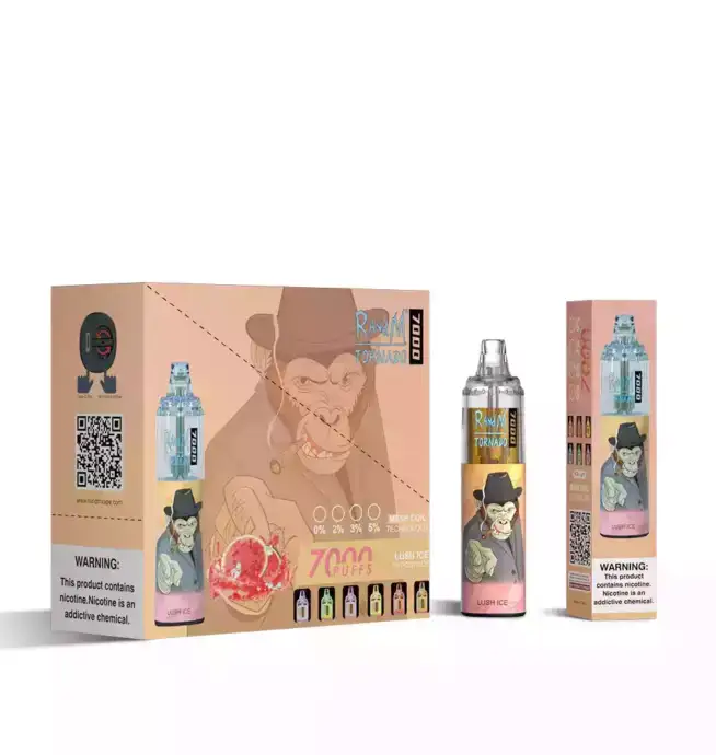RandM Tornado 7000 Puffs Disposable Vape Lush Ice - Afbeelding 2