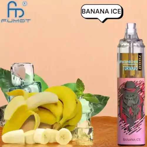 RandM Tornado 7000 Puffs Vape - Bananenijs