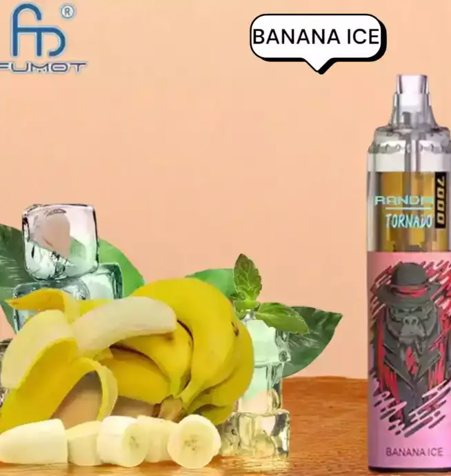 RandM Tornado 7000 Puffs Vape - Bananenijs