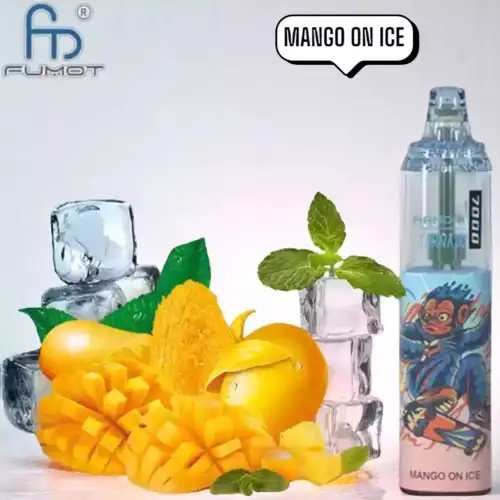 RandM Tornado 7000 Puffs Vape Mango on Ice