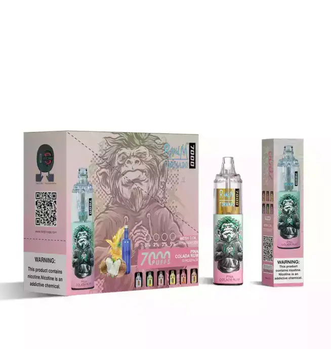 RandM Tornado 7000 Puffs Vape Piña Colada Rum