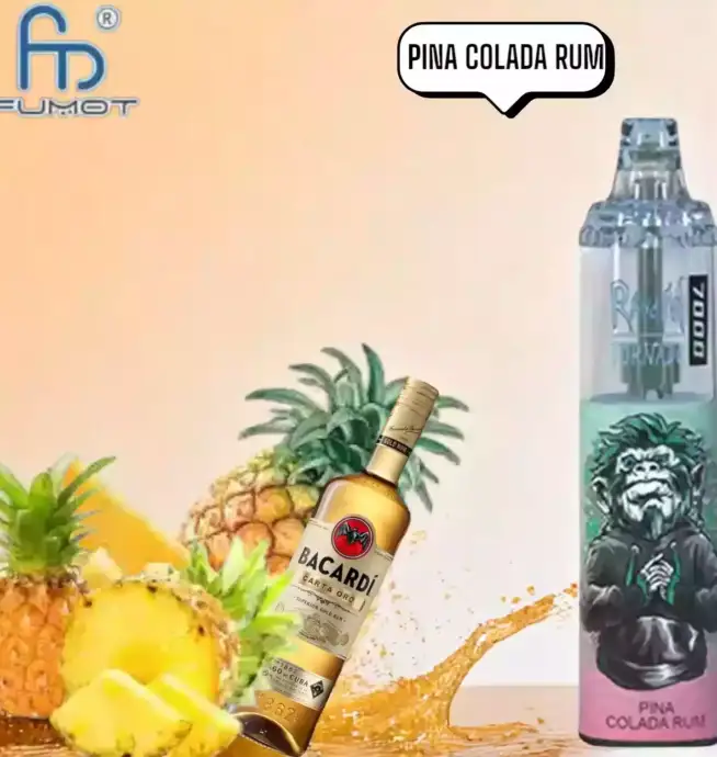 RandM Tornado 7000 Puffs Vape Piña Colada Rum