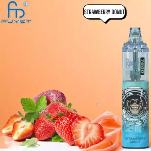 RandM Tornado 7000 Puffs Vape Strawberry Donut