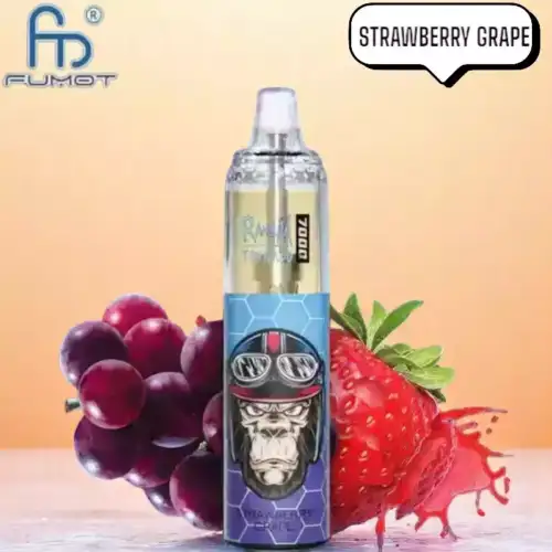 RandM Tornado 7000 Puffs Vape – Aardbei Druif