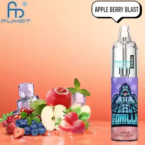 RandM Tornado 7000 Puffs Vape – Appelbessenexplosie