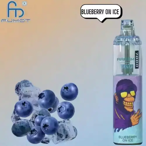 RandM Tornado 7000 Puffs Vape – Blueberry on Ice