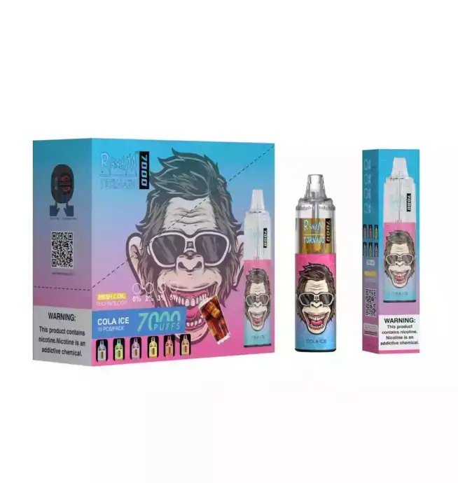 RandM Tornado 7000 Puffs Vape – Cola Ice