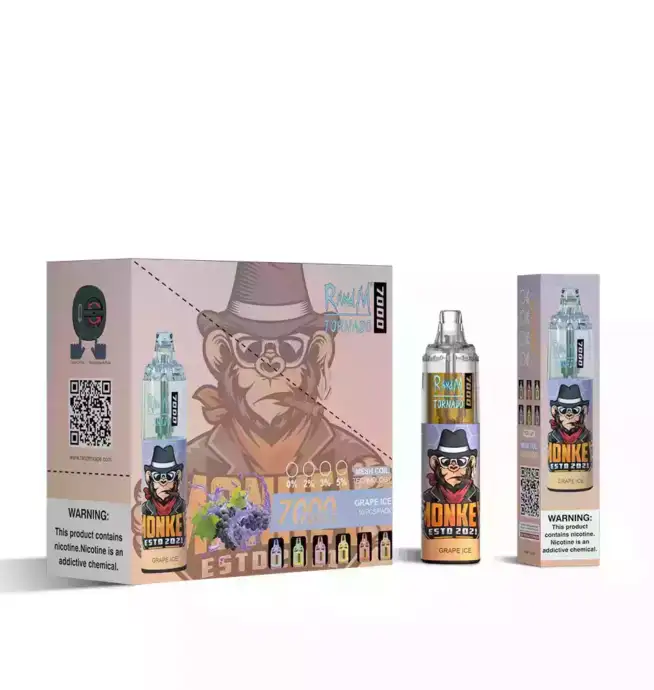 RandM Tornado 7000 Puffs Vape – Druivenijs