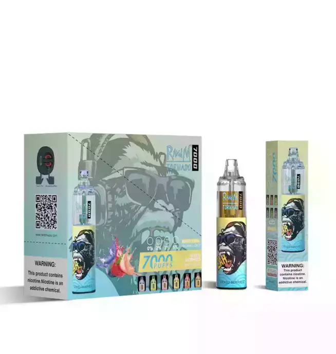 RandM Tornado 7000 Puffs Vape – Gemengde Bessen