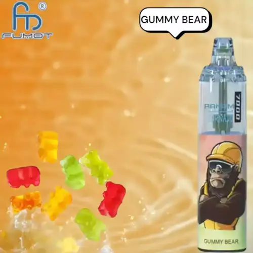 RandM Tornado 7000 Puffs Vape – Gummy Bear