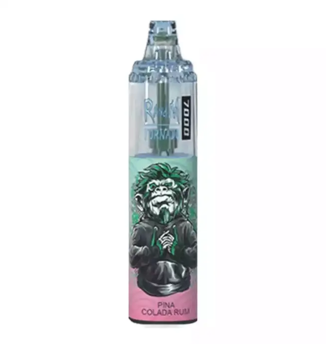 RandM Tornado 7000 puffs Krachtige Disposable Vape met Muziek en 56 Smaken