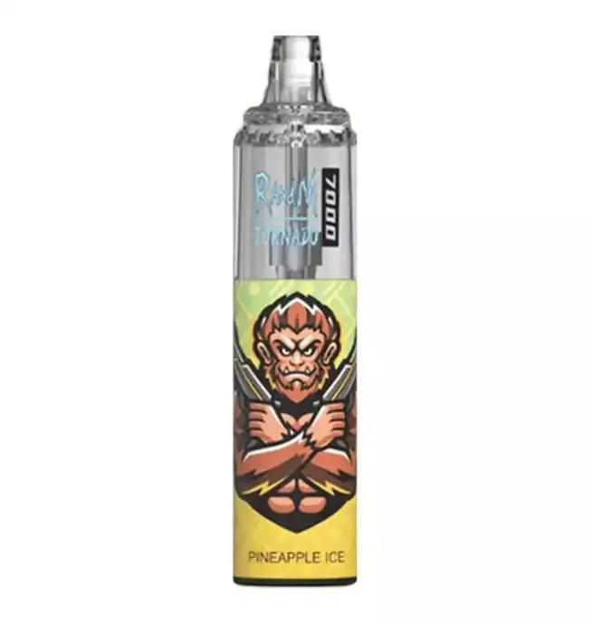 RandM Tornado 7000 puffs Krachtige Disposable Vape met Muziek en 56 Smaken