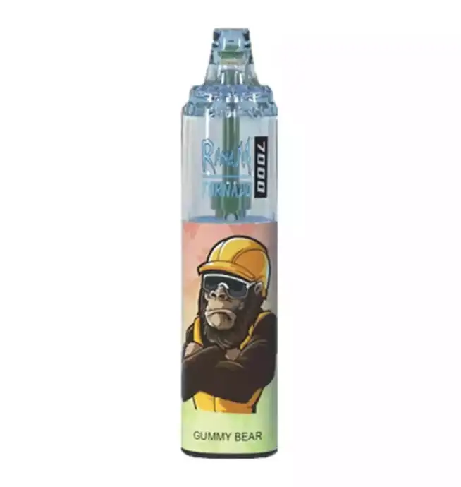 RandM Tornado 7000 puffs Krachtige Disposable Vape met Muziek en 56 Smaken