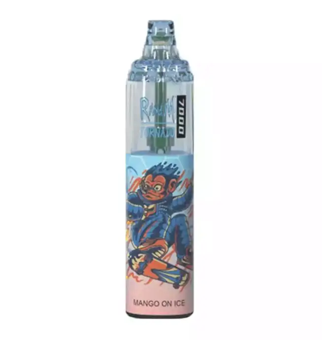 RandM Tornado 7000 puffs Krachtige Disposable Vape met Muziek en 56 Smaken