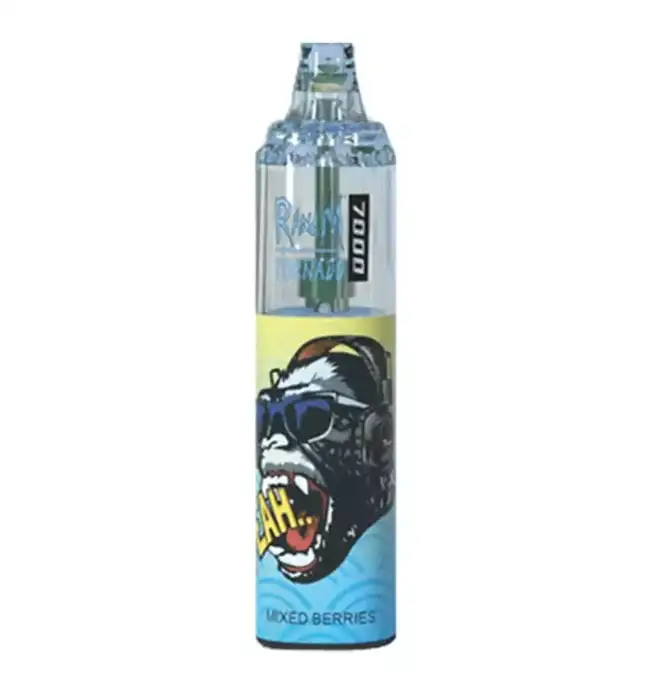 RandM Tornado 7000 puffs Krachtige Disposable Vape met Muziek en 56 Smaken