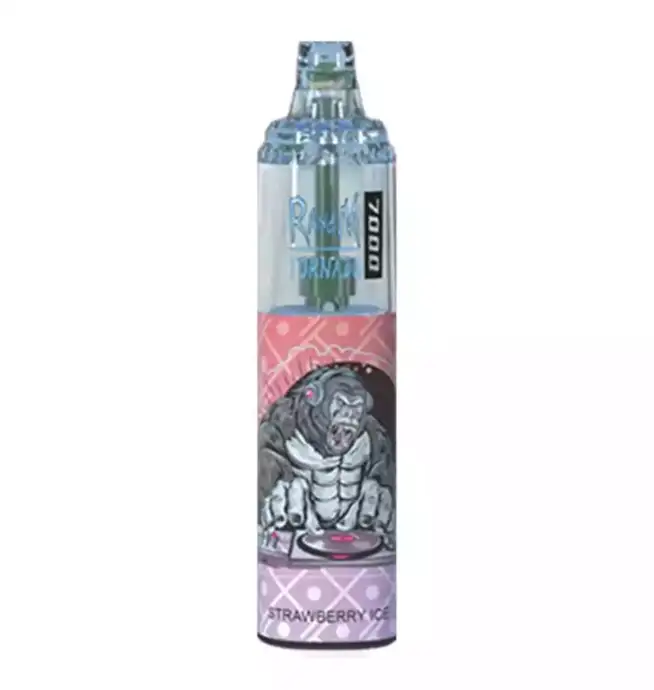 RandM Tornado 7000 puffs Krachtige Disposable Vape met Muziek en 56 Smaken