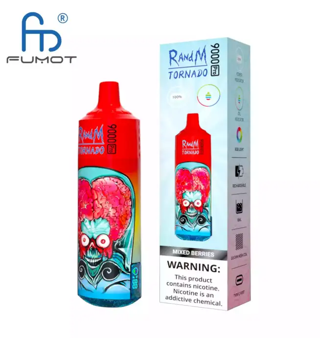 RandM Tornado 9000 puffs Disposable Vape Pro
