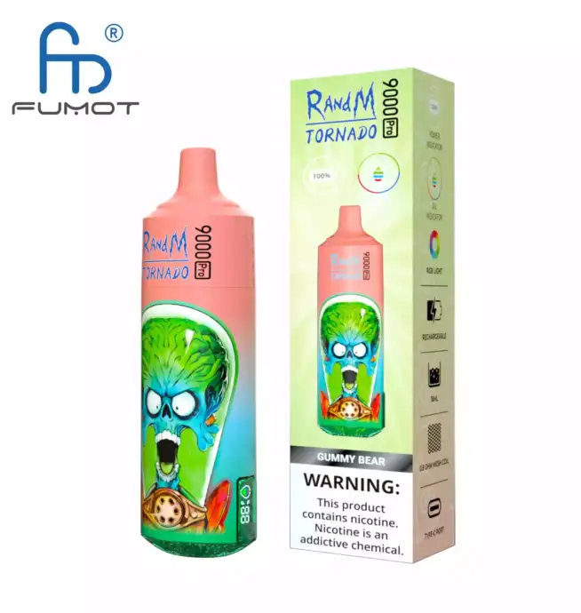 RandM Tornado 9000 puffs Disposable Vape Pro