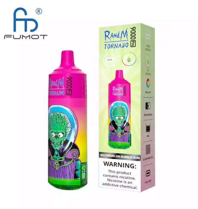 RandM Tornado 9000 puffs Disposable Vape Pro