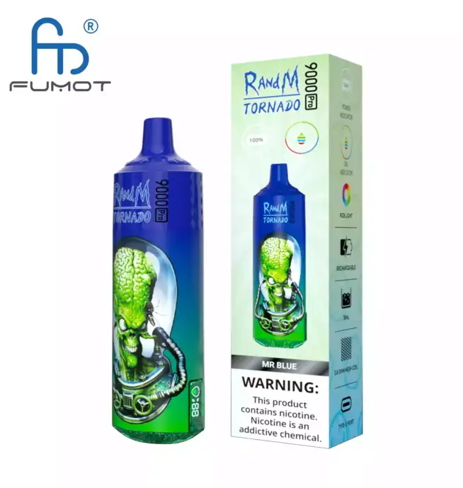 RandM Tornado 9000 puffs Disposable Vape Pro