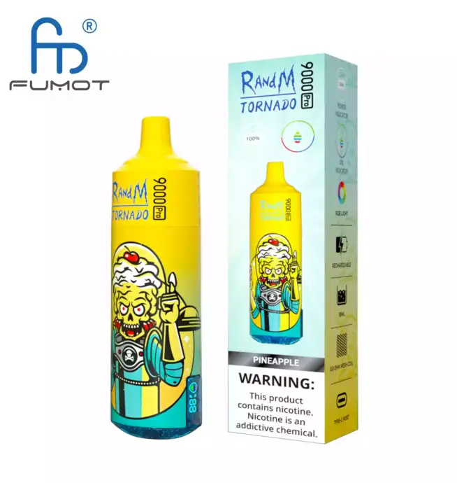 RandM Tornado 9000 puffs Disposable Vape Pro