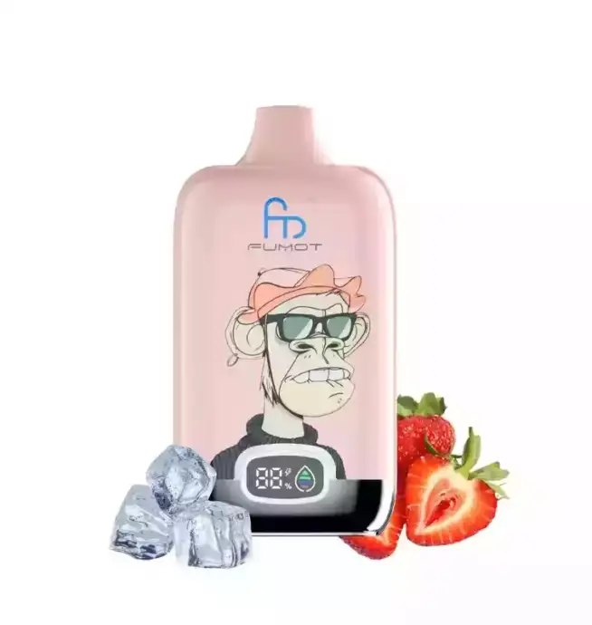 RandM Fumot Digital Box 12000 puffs Disposable Vape met 20ml E-liquid en 49 Smaken