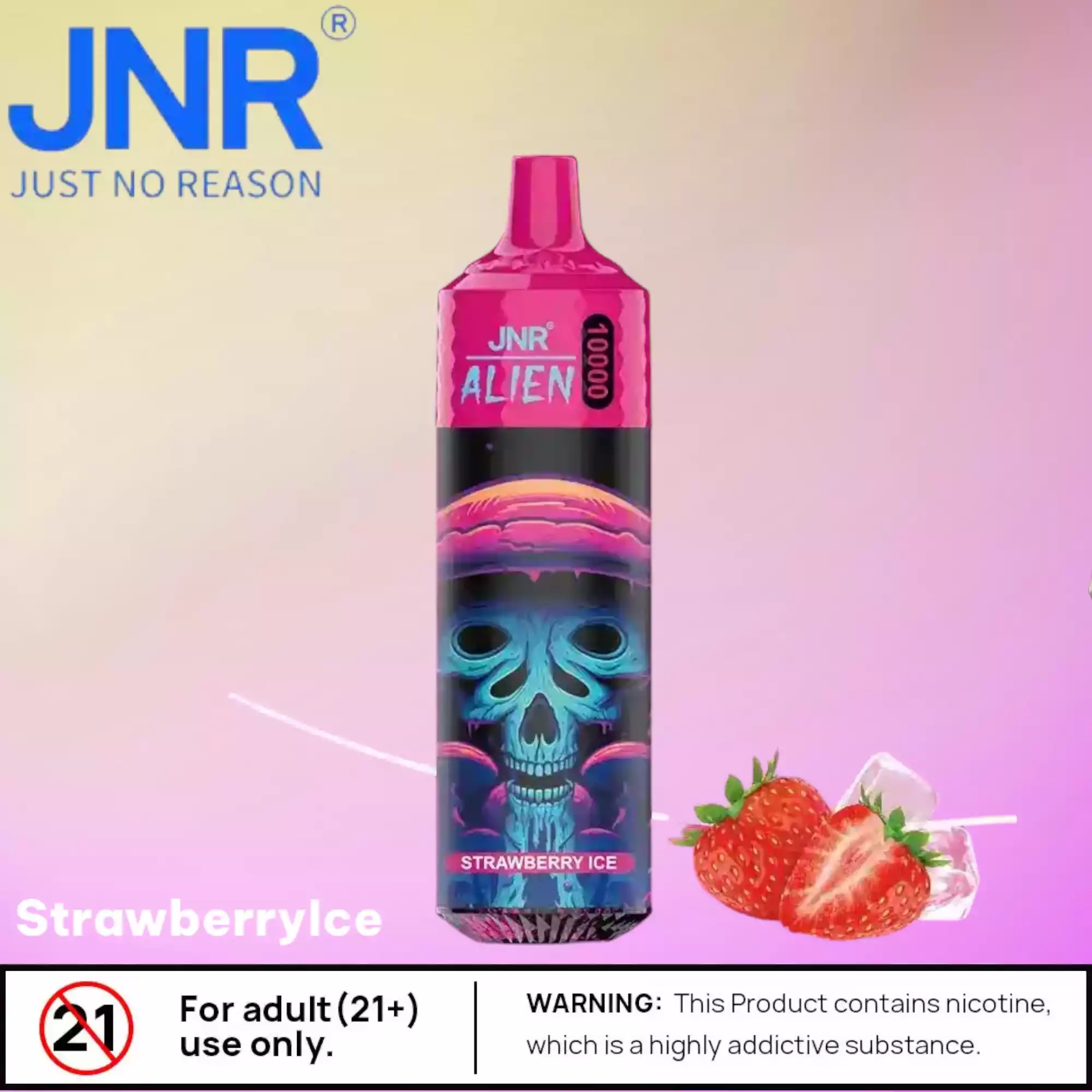 JNR Alien 10000 Puffs Black Dragon Ice 20ml Vape Power