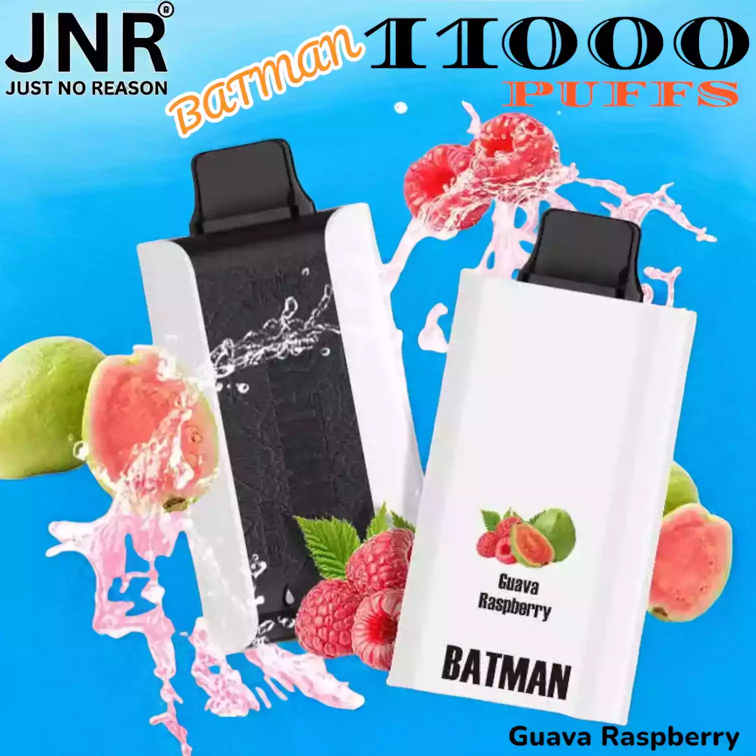 JNR BATMAN 11000 PUFFS Vape met Display en 20ml E-liquid