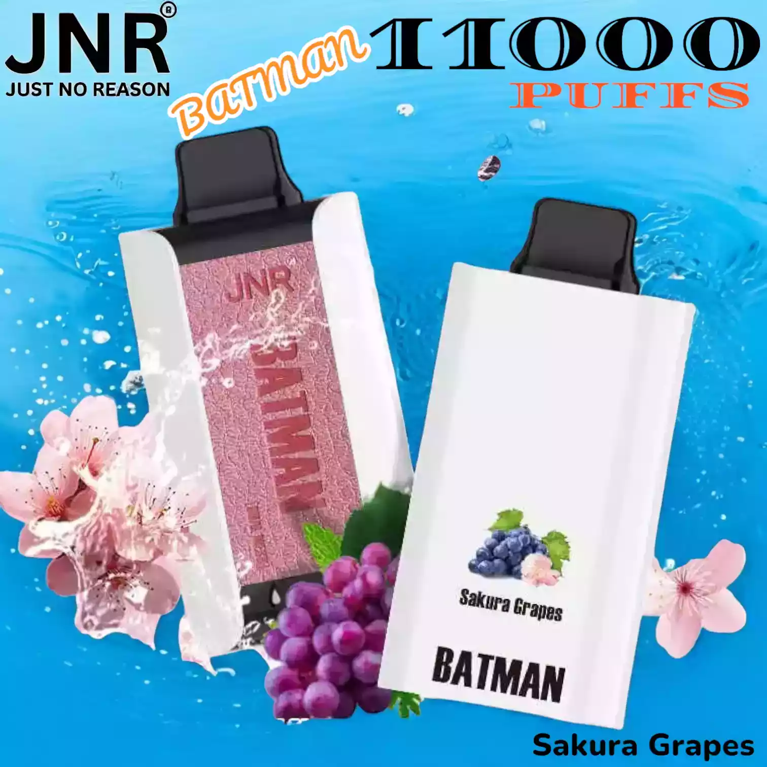 JNR BATMAN 11000 PUFFS Vape met Display en 20ml E-liquid