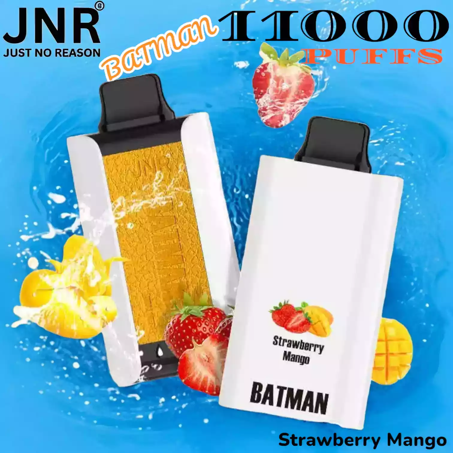 JNR BATMAN 11000 PUFFS Vape met Display en 20ml E-liquid