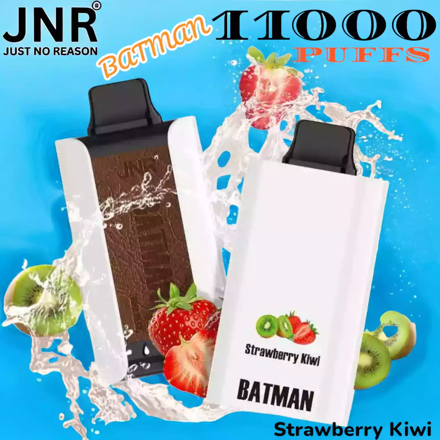 JNR BATMAN 11000 PUFFS Vape met Display en 20ml E-liquid