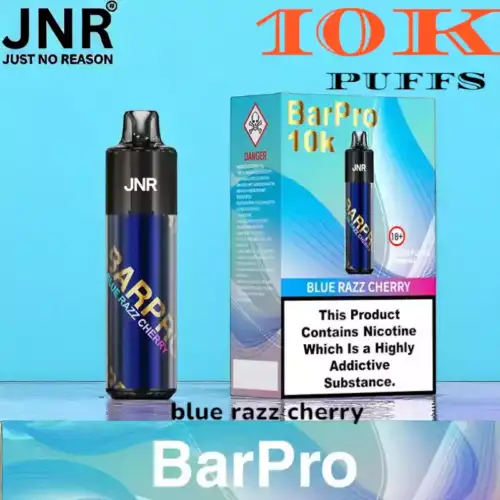 JNR Bar Pro 10K Puffs 10K Trekken LED Licht en Mesh Coil