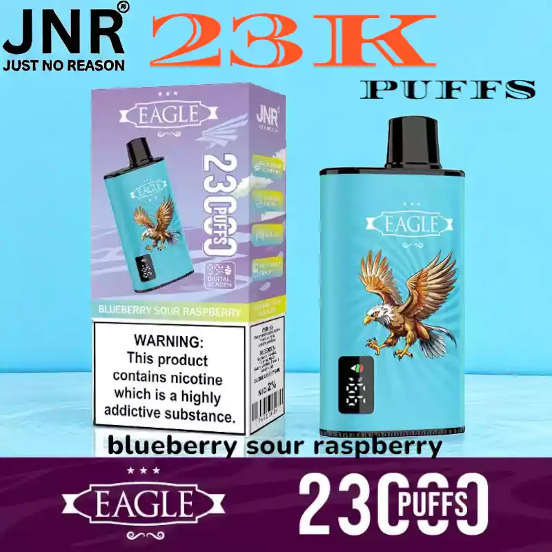 JNR EAGLE 23000 Puffs 25ml Vape met Display en Airflow
